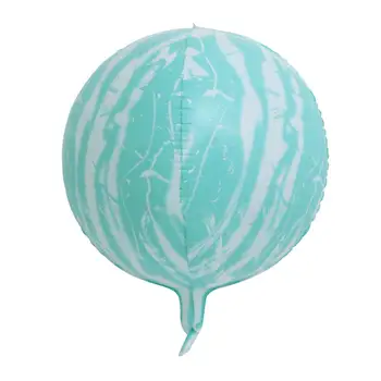 1pc 22 Collu 4D Agate Krāsu Marmora Alumīnija Filmu gaisa Balonu, Kāzas, Dzimšanas dienas svinības Apdare Balonu Krāsu Mākonis Folijas gaisa Balons