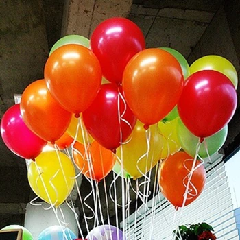 20pc 10 Collu Biezs 2.2 g Perlamutra Baloni Dzimšanas dienas Ballons Rotājumi Kāzu Ballons Rozā, Balta, Violeta Globos Puse, Vairumtirdzniecība
