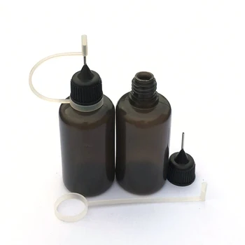 5gab Adatu Pudeles Black 5ml 10ml 30ml PE Plastmasas Pilinātāju Sula Acs Šķidruma Tvertni ar Šķīdinātāju Vieglā Eļļas Acu Sāls