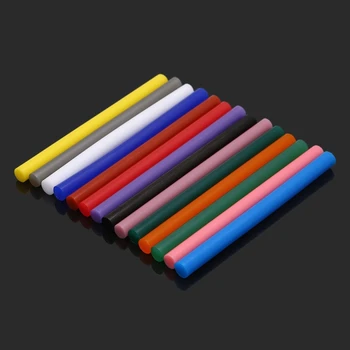 5gab Karstā Kausējuma Līme Stick Krāsains 7x100mm Līmi Uz DIY Amatniecības Rotaļu Labošanas Rīks