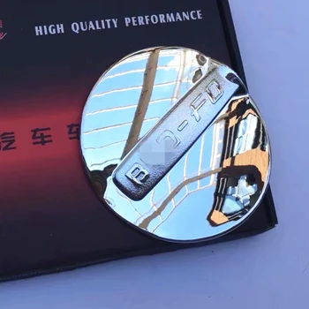 ABS chrome filmu degvielas tvertnes vāks BYD F0,Bezmaksas piegāde modifikācijas apšuvuma electroplate stils aizsardzības decorat uzlīmes