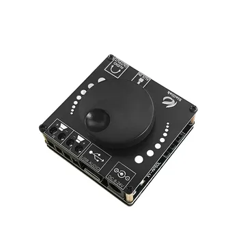 AP50L 50WX2 Mini Bluetooth 5.0 Bezvadu Audio Jaudas Digitālo Pastiprinātāju, Valdes Stereo Amp 3,5 MM AUX USB APP