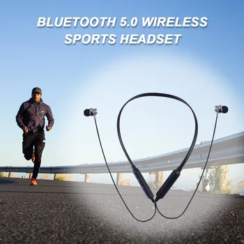 Bezvadu Bluetooth Austiņu Sporta Earbuds Par Xiaomi iPhone 8 X Stereo Austiņas Austiņas ar Mikrofonu Trokšņu Slāpēšanas Earbuds