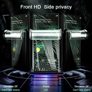 CHYI privātuma Hidrogelu Filmu par google pikseļu 6 pro screen protector pixel6 anty spiegu aizsargplēvi pikseļu 6pro piederumi