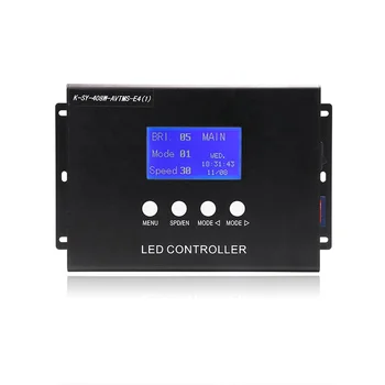 K-SY-408 Pikseļu Kontrolieris TTL & RS-485 x 8 kanālu Ciparu Pikseļu Programmējams LED Kontrolieris