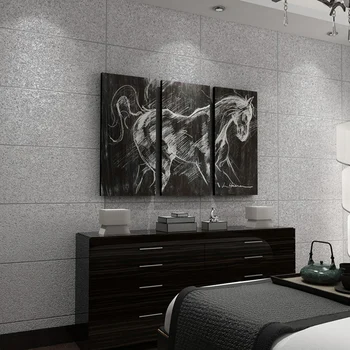 Mūsdienu 3D Imitācija Marmora Flīzes Svītrainas Tapetes neaustu Flocking Guļamistaba, Dzīvojamā Istaba, TV Fona Sienas Papīri Mājas Dekoru