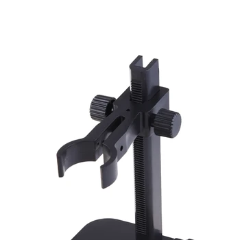 P82C Alumīnija Regulējams Mikroskopa Statīva Pārnēsājamie uz Augšu un uz Leju, USB Digitālais Mikroskops Endoskopu Lupa Lupa Kamera