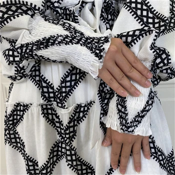 Ramadāna Kaftan Abaya Dubaija Drēbes, Longue Femme Musulmane Pakistānas Turcija Islāmu Arābu Musulmaņu Kleita, Hijab Sieviešu Caftan Maroc