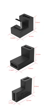 USB 3.1 Tipa c converter Pilnu funkciju adapters SWITCH spēļu konsoles mobilais tālrunis adapteris, U formas