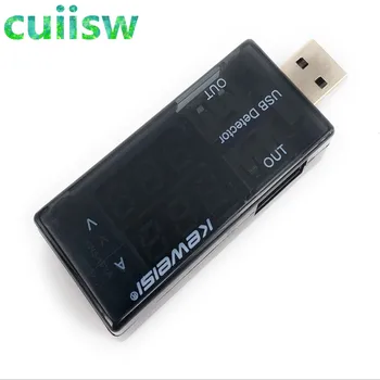 USB Lādētāju, Ārsts Curr Spriegums Uzlādes Detektoru Mobilo Strāvas un Voltmetrs Ammeter Sprieguma USB Lādētāju Testeris