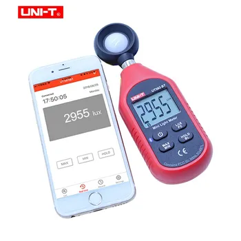 VIENĪBAS UT383BT Digitālo Luxmeter Bluetooth Mini Gaismas Mērītāju, Vides Testēšanas Iekārtas, Rokas Tipa Luxmeter Illuminometer