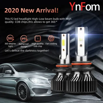 YNFOM LED priekšējie lukturi komplekts Subaru XV Crosstrek,Impreza XV 2010. - 2020. gadam, zema/augsta gaismas,miglas lukturi,auto piederumi,auto lukturu spuldzes
