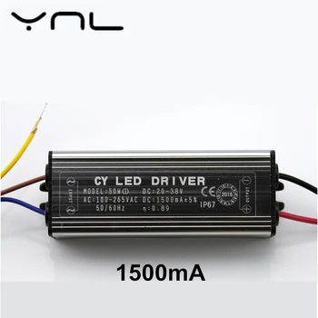 YNL Apgaismojums Transformatoru 300mA 600mA 900mA 1500mA LED Driver Adapter 10W 20W 30W 50W 110V, 220V Barošanas IP67 LED Prožektors