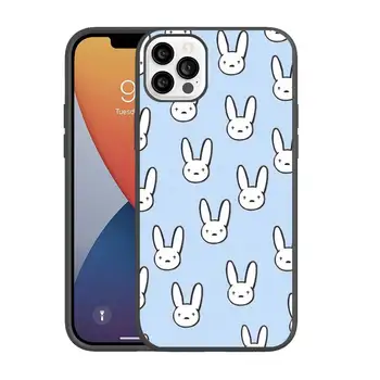Yo Perreo Sola Bad Bunny Maluma Tālrunis Lietā Par iPhone 13 12 11 pro max mini x xs xr 7 8 5 se plus mīksto Segumu Fundas