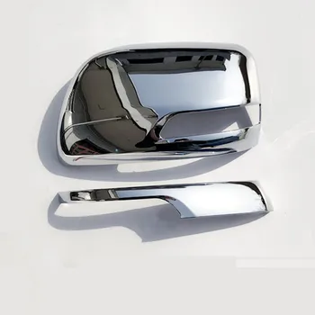 2GAB Toyota Prado FJ150 FJ 150 2010 2011 2012 2013 ABS Chrome Sānu Durvis Atpakaļskata Spogulī, Vāka Uzlīme Auto Piederumi