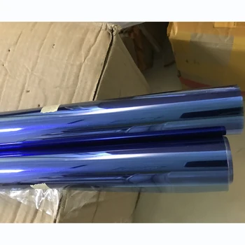 75x150cm Zils Hameleons VLT 60% Auto Priekšējo Logu Krāsojums, kas Saules Plēves Tonēšana Uzlīmes Vējstikla Aizsardzības sprādziendrošas Folijas
