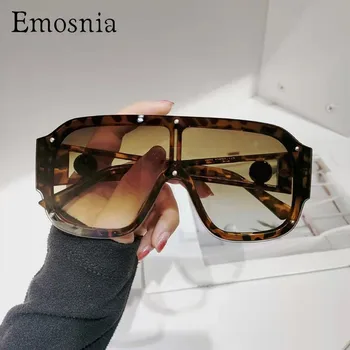 Emosnia Klasisko Luksusa Vīriešu Saulesbrilles Glamour Modes Retro Zīmols Saules Brilles Sievietēm Spoguļu Vintage Laukumā Dizainers Toņos