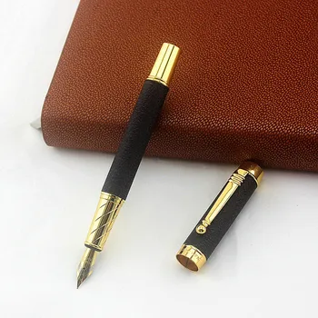 Metāla tintes 0.5 mm Kapuci Nib Tintes Pildspalvu ar Tintes Kasetne Dāvanu Komplekts Gluda Rakstīšanas Studentu Prakses Rokraksta Pildspalvas