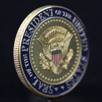 Saglabāt Amerika Lieliski! Trump 2020. gadam Kolekcionējamus Zelta Pārklājumu Suvenīru Monētas Amerikas savienoto Valstu Prezidents Piemiņas Monētu