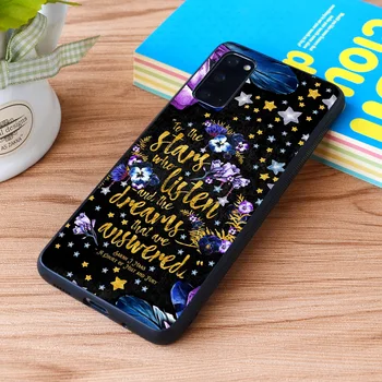 Samsung Galaxy ACOMAF - Uz Zvaigznēm Mīksto TPU robežu Samsung Galaxy Gadījumā